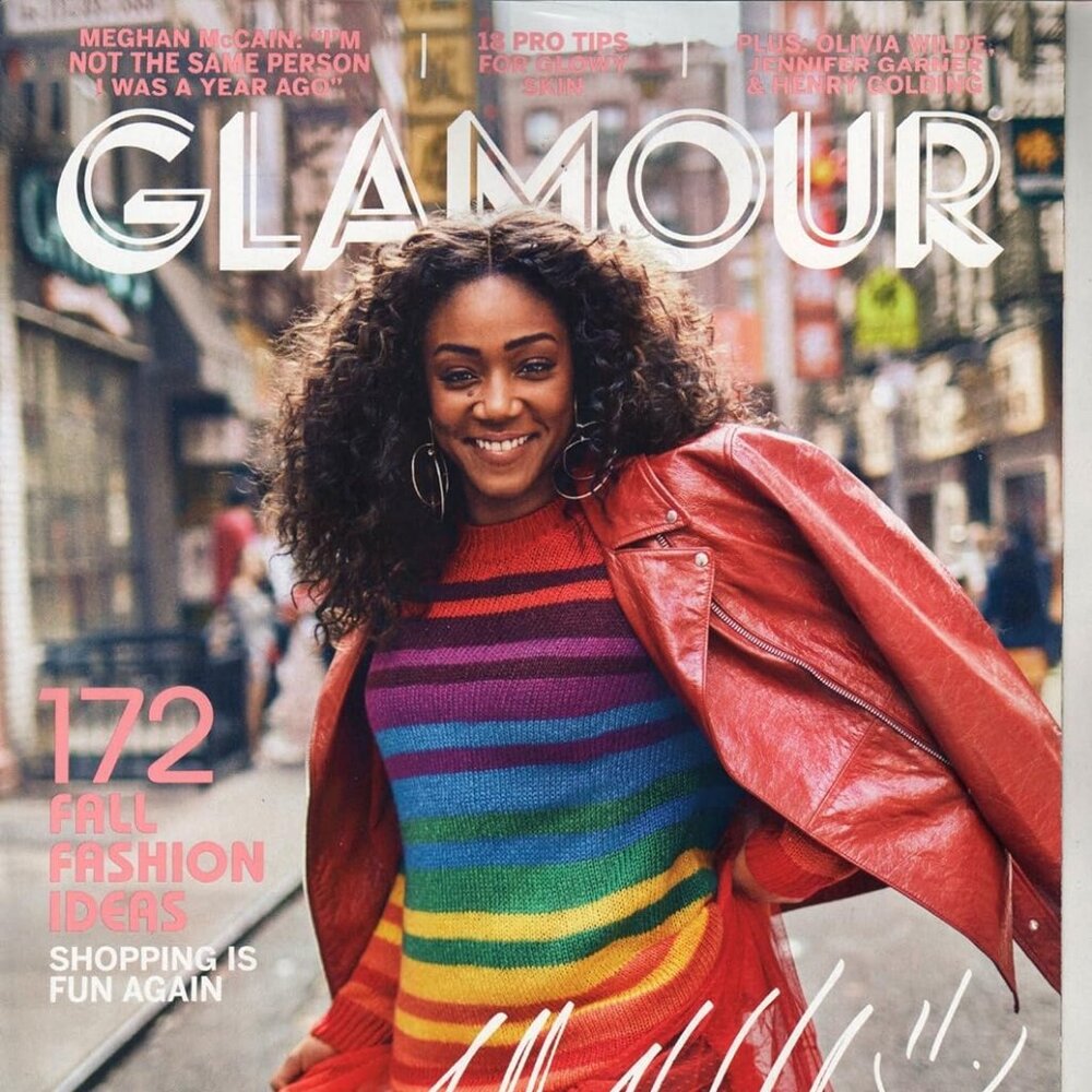 Glamour Magazine - Tiffany Haddish / September 2018